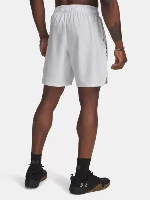 Herrenshorts UNDER ARMOUR UA TECH WOVEN WORDMARK SHORT 1383356-023 GRAU
