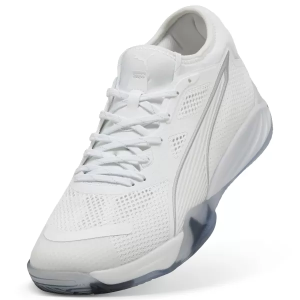  Herrenschuhe PUMA ELIMINATE NITRO SQD 4 10843802 PUMA WEIß/PUMA SILBER 