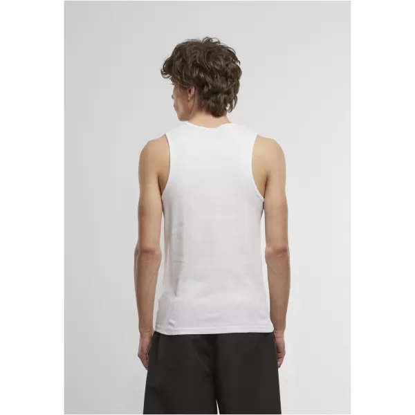  Herren-T-Shirt URBAN CLASSICS TB7650A WEIß/WEIß 