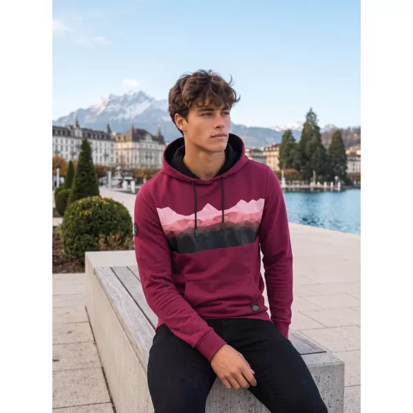  Herren-Sweatshirt ALTISPORT GORO BURGUND 