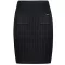 Damenrock ALTISPORT GWEN SCHWARZ
