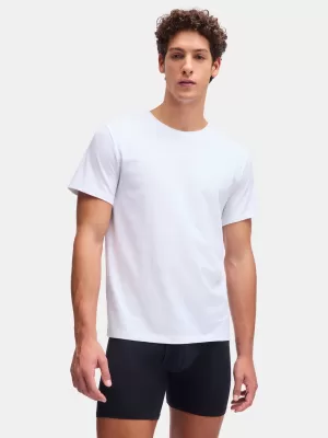 Herren-T-Shirt UNDER ARMOUR M UA PERF COTTON CREW NECK-2PK 6007621-100 WEIß