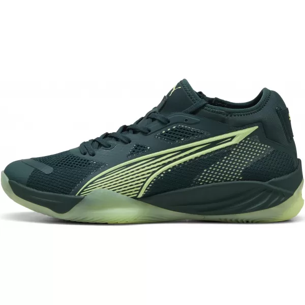  Herrenschuhe PUMA ELIMINATE NITRO SQD 4 10843801 GRÜN/SPRUDELIG/WEIß/SILBER 