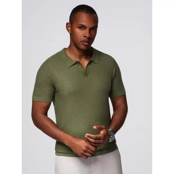  Herren t -Shirt OMBRE OM-POSS-0157 OLIVE 