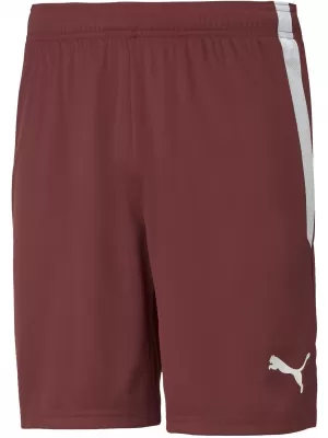 Shorts PUMA TEAMLIGA SHORTS 704924_09 CORDOVAN/ CORDOVAN/PUMA WEIß