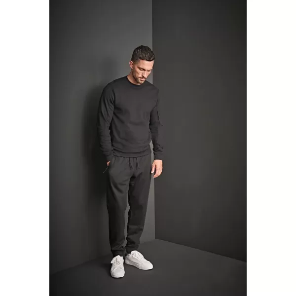  Herren-Sweatshirt TEE JAYS | TJ 5700 GRAU MELIERT 