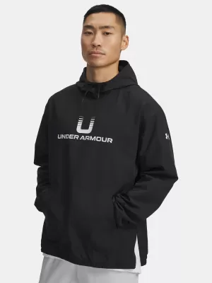 Herren-Sweatshirt UNDER ARMOUR UA UNSTOPPABLE WVN HOODIE 6003864-001 SCHWARZ