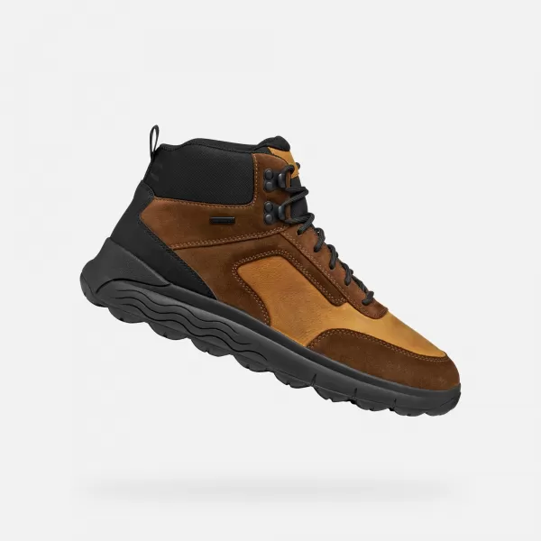  Herrenschuhe GEOX SPHERICA 4X4 ABX G011177 BRAUN 