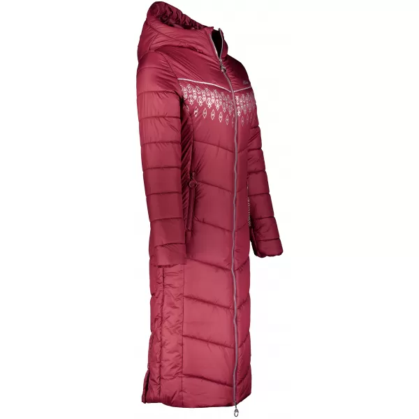  Damenmantel ALTISPORT GIULIA BURGUND 