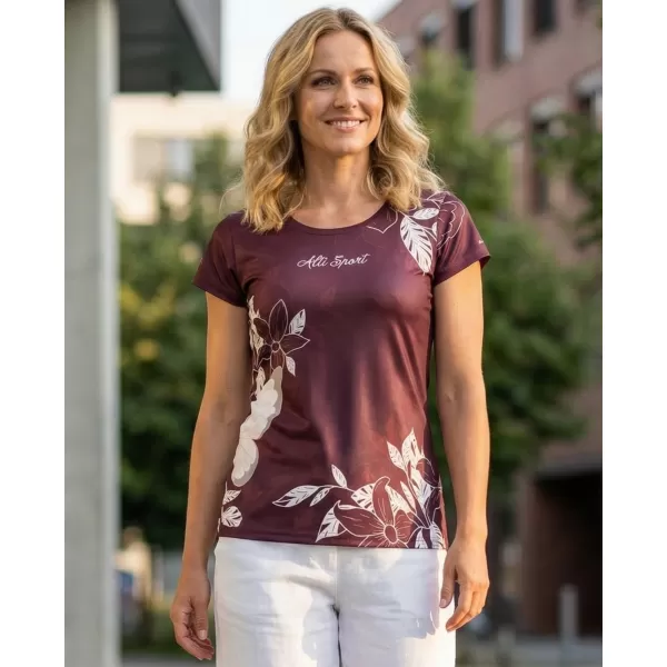  Frauen Freizeit t -Shirt Premium ALTISPORT VOJ/ALW119TR06 ERZ 