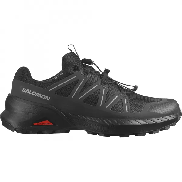  Damenschuhe SALOMON SPEEDCROSS PEAK GORE-TEX W SCHWARZ/SCHWARZ/PHANTOM 