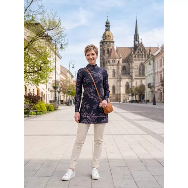  Rollkragenpullover für Damen ALTISPORT GWENITH SCHWARZ 