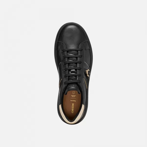  Damen-Sneaker GEOX SPHERICA ECUB-2 G009714 SCHWARZ 
