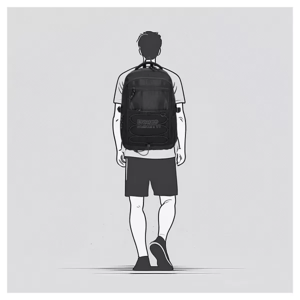  Rucksack ENRICO BENETTI ANCHORAGE 47259 SCHWARZ 