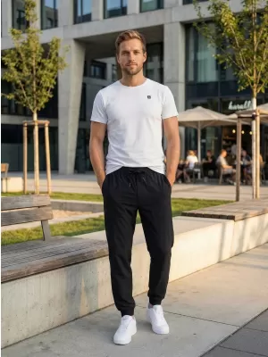 Herrenhosen ALTISPORT ATS JOGGER CLASSIC - FIT SCHWARZ