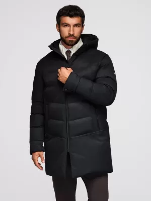 Jacke OMBRE OM-JALJ-0264 SCHWARZ
