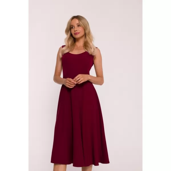  Kleid STYLOVE S424 KASTANIENBRAUN 