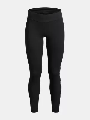 Leggings für Mädchen UNDER ARMOUR UA MOTION BRANDED LEGGING 6006028-003 SCHWARZ