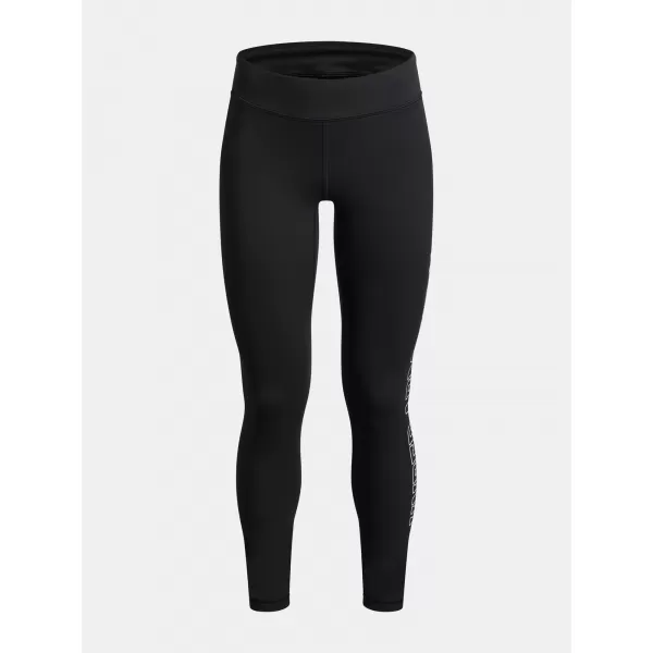  Leggings für Mädchen UNDER ARMOUR UA MOTION BRANDED LEGGING 6006028-003 SCHWARZ 