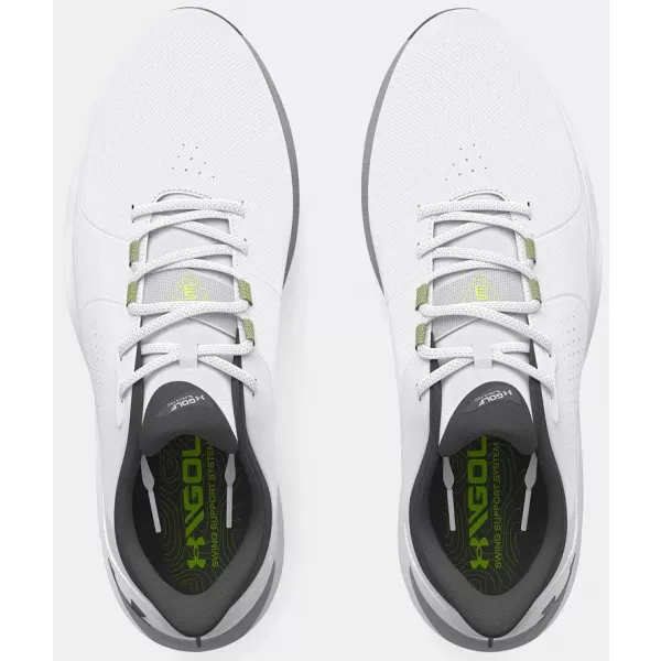  Herrenschuhe UNDER ARMOUR UA DRIVE PRO WIDE 3026919-100 WEIß 