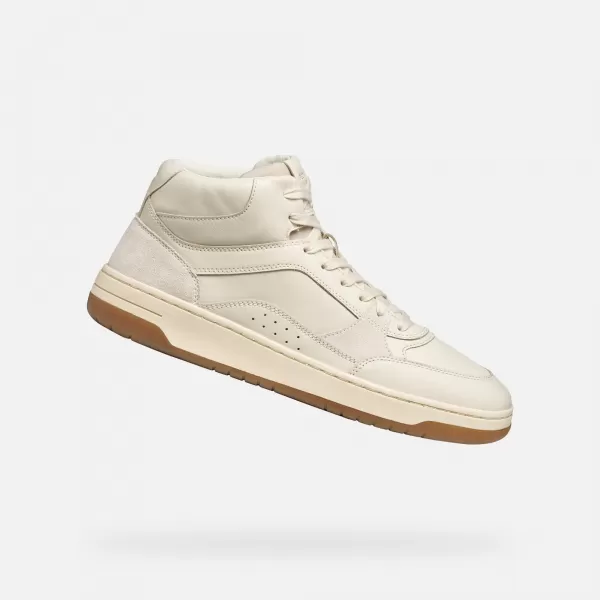  Herren-Sneaker GEOX SEDRAL COURT G011442 CREMIG 