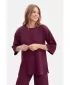 Damenbluse BEWEAR B301 PFLAUME