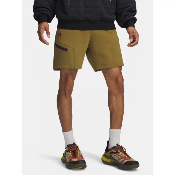  Herrenshorts UNDER ARMOUR UA UNSTOPPABLE FLC SHORTS 1379809-320 GRÜN 