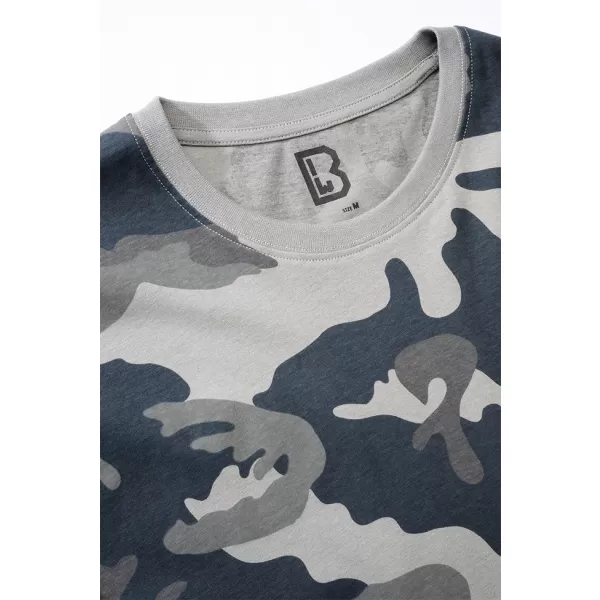  Herren-T-Shirt BRANDIT 4200 GRAUES TARNMUSTER 