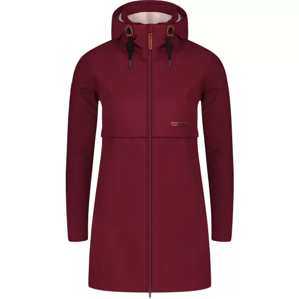  Softshell-Mantel für Damen NORDBLANC NBWSL8276 BURGUND 
