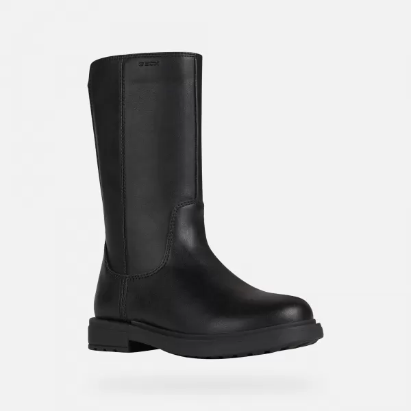  Winterstiefel für Mädchen GEOX ECLAIR J169QE000BCC9999 SCHWARZ 