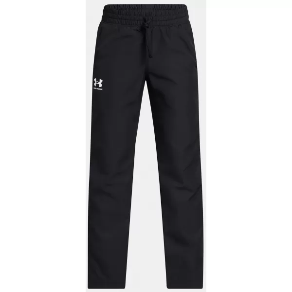  Sporthose für Jungen UNDER ARMOUR UA B RIVAL WVN PANT 1390155-001 SCHWARZ 