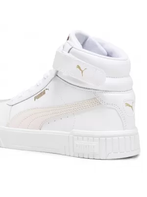 Stiefel PUMA CARINA 2.0 MID 38585107 PUMA WEIß/FROSTIGES ROSA/GOLD
