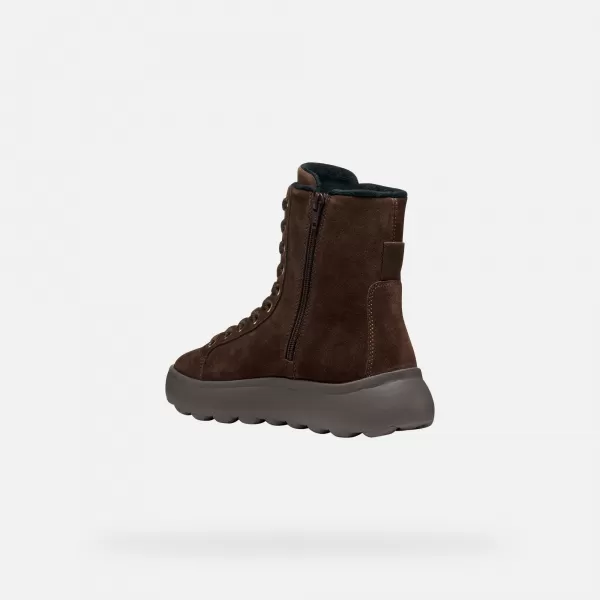  Damenschuhe GEOX SPHERICA EC4.1 G009293 DUNKELBRAUN 