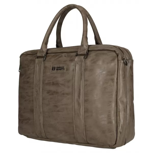  Tasche ENRICO BENETTI ROTTERDAM 15 NOTEBOOK BAG MITTLERES TAUPE 