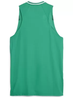 Herren-Tanktop PUMA HOOPS TEAM GAME JERSEY 67662806 PFEFFER GRÜN