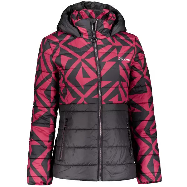  Damenjacke KIXMI VERONICA SCHWARZ/BURGUND 
