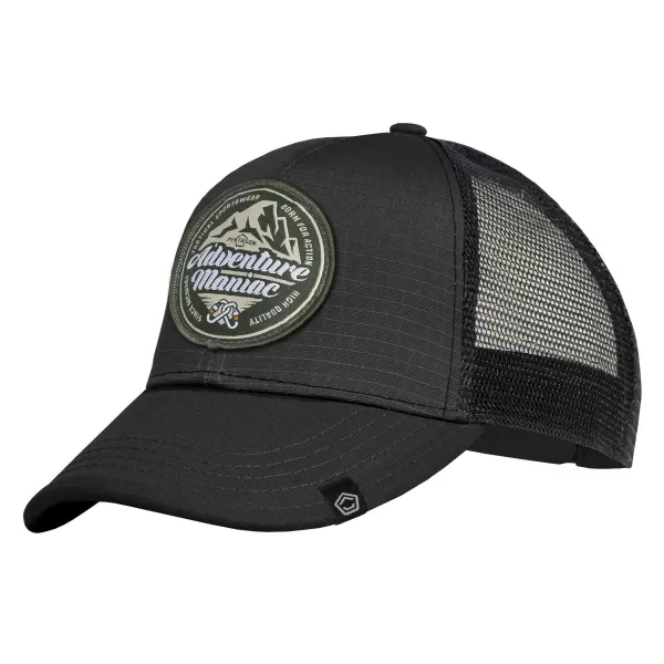  Kappe PENTAGON ERA CAP ADVENTURE MANIAC K13048 SCHWARZ 