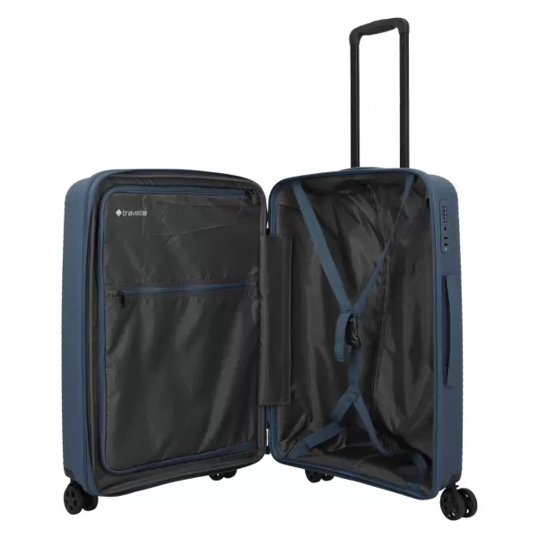 Koffer TRAVELITE Air Stripe M GEWOHNHEITEN 