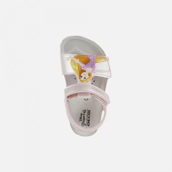  Sandalen für Mädchen GEOX CHALKI HELLROSA 