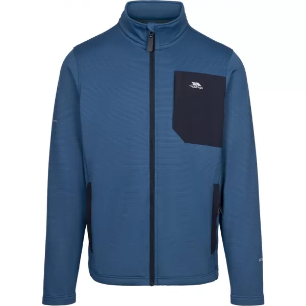  Fleece-Sweatshirt für Herren TRESPASS ARRANFORE AT200 BLAU 