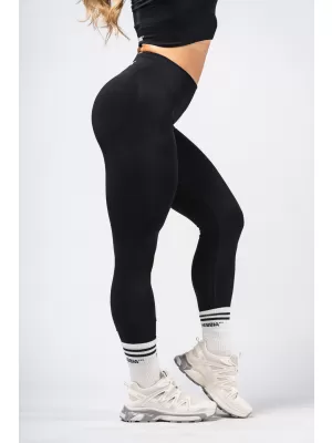 Shaping nahtlose Maximum-Push-up-Leggings FLOW SEAMLESS 497 SCHWARZ Nebbia