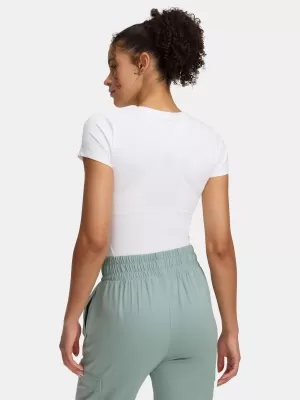 Damen-T-Shirt UNDER ARMOUR MERIDIAN CORE SS 6000341-100 WEIß