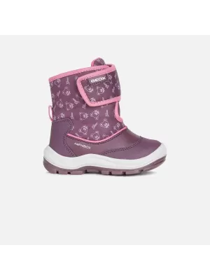 Stiefeletten für Mädchen GEOX FLANFIL ABX ROSA