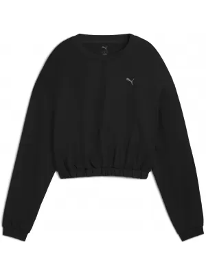 Damen Sweatshirt PUMA W CLOUDSPUN CREW 52746101 PUMA SCHWARZ