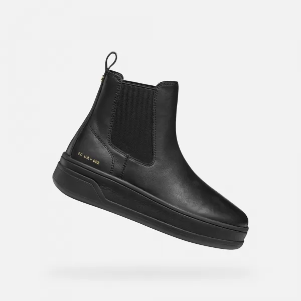  Damenschuhe GEOX SPHERICA ECUB-2 G009712 SCHWARZ 