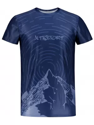 Herren Freizeithemd Premium ALTISPORT VOJ/ALM121TR06 MARINEBLAU
