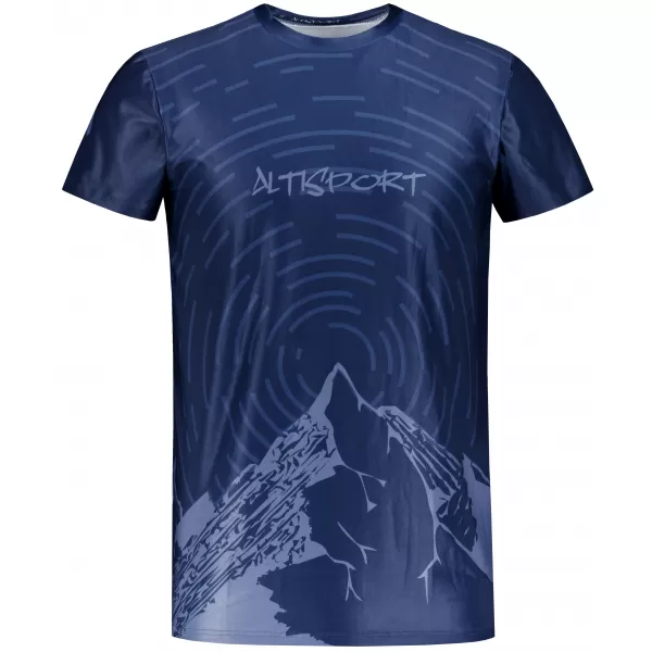  Herren Freizeithemd Premium ALTISPORT VOJ/ALM121TR06 MARINEBLAU 