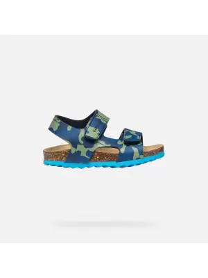 Sandalen für Jungen GEOX CHALKI BLAU