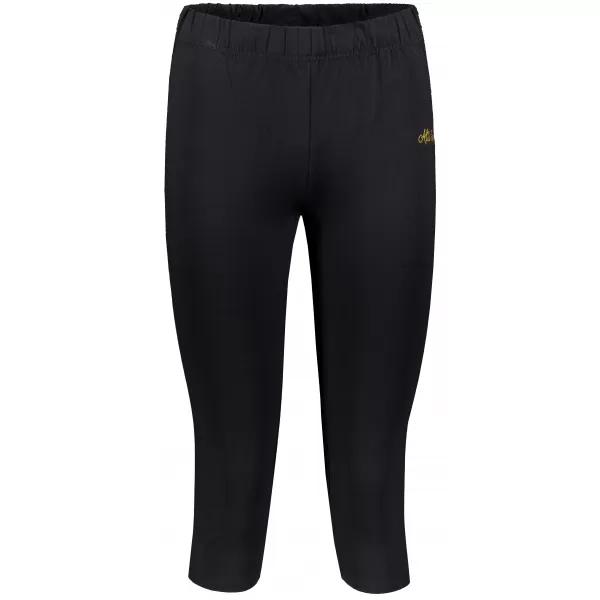  3/4-Leggings für Damen ALTISPORT DAYIA SCHWARZ 