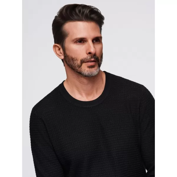  Herrenpullover OMBRE OM-SWSW-0181 SCHWARZ 